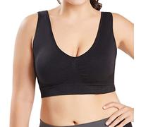 Briskorry Sommer Damen Neckholder Top V-Ausschnitt Einfarbig,Sommertop Kurz Trägertop Leicht Atmungsaktiv Trägertop Casual Mode Crop Tops Beiläufige Schmale Passform Grosse GröSsen