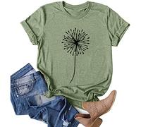 Briskorry Tshirt Damen Lässige Oberteile mit Katze Bedrucktes Rundhals Tier Motiv Tops Frauen Casual Locker T-Shirt Vintage Sommer Blusen Weiche Bequeme Oversize Tops