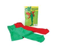 Bristol Novelty Strumpfhose BA043 Elfe Grün/Rot
