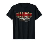 BRITISCHER ARMY WARRIOR TANK UNION JACK T-Shirt