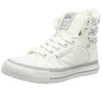 British Knights Atoll B33-3704C Unisex-Kinder Sneaker, Weiß (White/Silver 4), EU 32