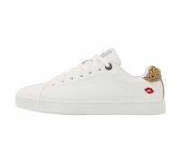 British Knights Damen Mist Sneaker, Weiss Leopard Lippen, 41 EU