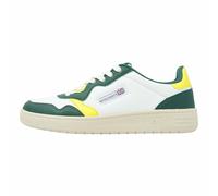 British Knights Herren Noors Sneaker, Weiss Grün Gelb, 43 EU