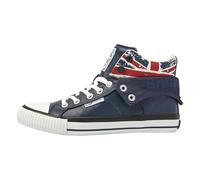British Knights Herren ROCO High-Top, Blau (Navy/Union Jack 04), 44 EU