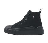 British Knights - Kaya Flow Mid - Schuhe Damen - High Top Sneaker - Schuhgröße 38 - Schwarz - Baumwolle