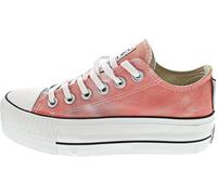 British Knights Damen Kaya Low Sneaker, Salmon/Baby Blue TIE DYE, 36 EU