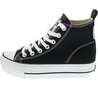 British Knights Damen Kaya MID Sneaker, Black, 37 EU