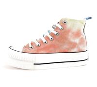 British Knights Damen Kaya MID Sneaker, Salmon Baby Blue Tie Dye, 40 EU