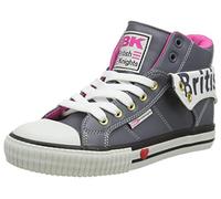 British Knights Mädchen Roco Sneaker, Dk Grey Fuchsia, 39 EU