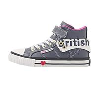 British Knights Mädchen Roco Sneaker, Dk Grey Fuchsia, 41 EU