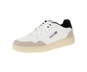 British Knights Noors B49-3624 - Herren Sneaker - 02-White-Green-Black für Herren, weiß, Größe 42 EU