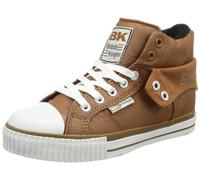 British Knights ROCO B32-3730C, Unisex-Kinder Sneaker, Braun (Cognac/Black 7), EU 32