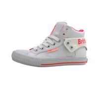 British Knights Damen Roco High-Top, Weiß (Wht-Neon Pink 19)