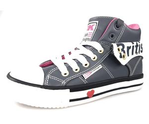 British Knights Roco B46-3706-01 Grau dark grey/ fuchsia