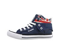 British Knights ROCO, Herren Hohe Sneakers, Blau (Navy/Union Jack 04), 45 EU