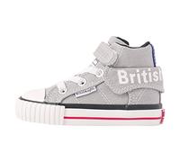 British Knights ROCO Sneaker, Grau Rot Blau, 26 EU