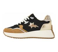 BRITISH KNIGHTS Sneaker FABLE (B57-3704-F) 39 BLACK/SAND/GOLD/LEOPARD