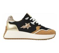 BRITISH KNIGHTS Sneaker FABLE (B57-3704-F) 41 BLACK/SAND/GOLD/LEOPARD