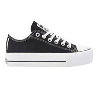 Plateausneaker BRITISH KNIGHTS "KAYA LOW" Gr. 39, schwarz Schuhe Schnürhalbschuh (89911221-39)