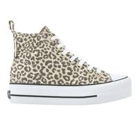 British Knights Damen Kaya Mid Sneaker, Leopard, 38 EU