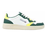 British Knights Herren Noors Sneaker, Weiss/grün/gelb, 45 EU