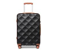 British Traveller Hartschalenkoffer, Extra Groß Koffer 86x58.5x34cm Leichter Reisekoffer aus ABS+PC mit TSA-Schloss, 4 Rollen Koffer Trolley