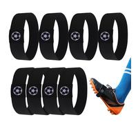 BRITIVIVE Schnürsenkel Fixierband Kinder 8 Stück Fixierband für Fußballschuhe Band Fußballschuhe Reißfeste Fixierung für Feste Lose und Unbequeme Schuhe Sportschuhe Freizeitschuhe (S)