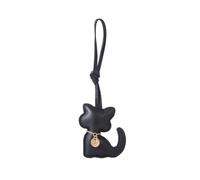 BRIWAD Katzen-Ledertaschen-Charm-Anhänger für Handtaschen, Rucksäcke, Tragetaschen, modisches Taschenzubehör, niedliche Schlüsselanhänger, PU-Auto-Anhänger, Small