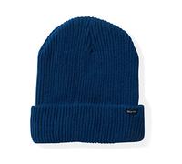 Brixton Becket Beanie, Stretch Knit Hat with Folded Cuff for Men and Women, 100% Acrylic, Blue, One Size