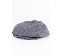 Brixton - Brood Washed Navy/Beige - Cap - Blau - M - 65% Wolle, 20% Polyester, 15% Polyacryl,Wolle Blau M
