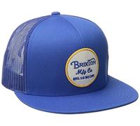 Brixton Cap Wheeler Mesh, Washed Royal, One Size, BRIMCAPWHE