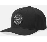 Brixton Cap Crest C MP Snapback Black