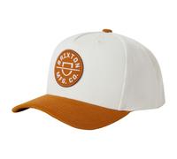 Brixton - Crest Netplus Snapback - Cap, Gr. One Size, grau (WashedCopper/OffWhite)