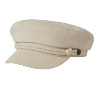Brixton Fiddler Cap für Erwachsene, unisex, Egret White, SMALL