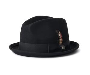 Brixton - Gain Fedora - Hut, Gr. 56 cm S - 56 cm, schwarz (Black)