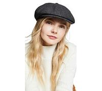 Brixton Herren Cap BROOD, grey/black herringbone, XL, BRIMCAPBRO