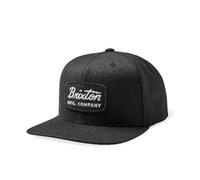 Brixton Herren Jolt Snapback Mütze mit mittlerem Profil, verstellbar, Schwarz/Schwarz/Weiß, Einheitsgröße