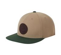 Brixton Herren Oath III Snapback, Khaki/Primal Green, Einheitsgröße