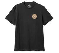 Brixton Herren Rival Ii Standard Manica Corta T-Shirt, Schwarz/Orange, Medium