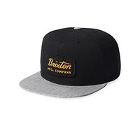 Brixton JOLT Snapback Headwear, Black/Heather Grey, O/S