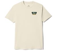 Brixton - Linwood S/S Standard - T-Shirt, Gr. XL, beige (Cream/DarkGreen/MetalBronze)