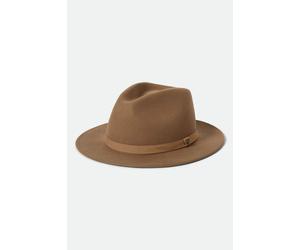 Brixton Messer Packable Fedora Hut khaki