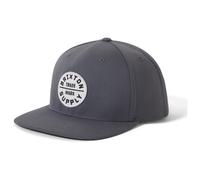 Brixton - Oath III Snapback - Cap, Gr. One Size, grau/blau (FutureGrey)