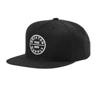 Brixton Herren Cap OATH III SNAPBACK black ONESIZE