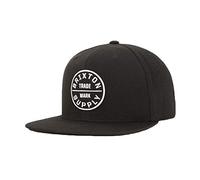 Brixton Herren Cap OATH III SNAPBACK black ONESIZE