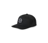 Brixton Unisex-Erwachsene Crest C Mp Snbk Verschluss, Verwaschenes Schwarz, Einheitsgre