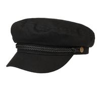 Brixton Unisex-Erwachsene Fiddler Cap Zeitungskappe, Schwarz, X-Small