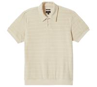 Brixton - Weekend Terry Cloth S/S Polo - Polo-Shirt, Gr. L, beige (Whitecap)
