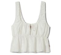 Brixton - Women's The Abigail Tie Top - Top, Gr. XS, weiß/grau (OffWhiteFloral)