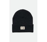 Brixton Woodburn Watch Cap Beanie Mütze schwarz
